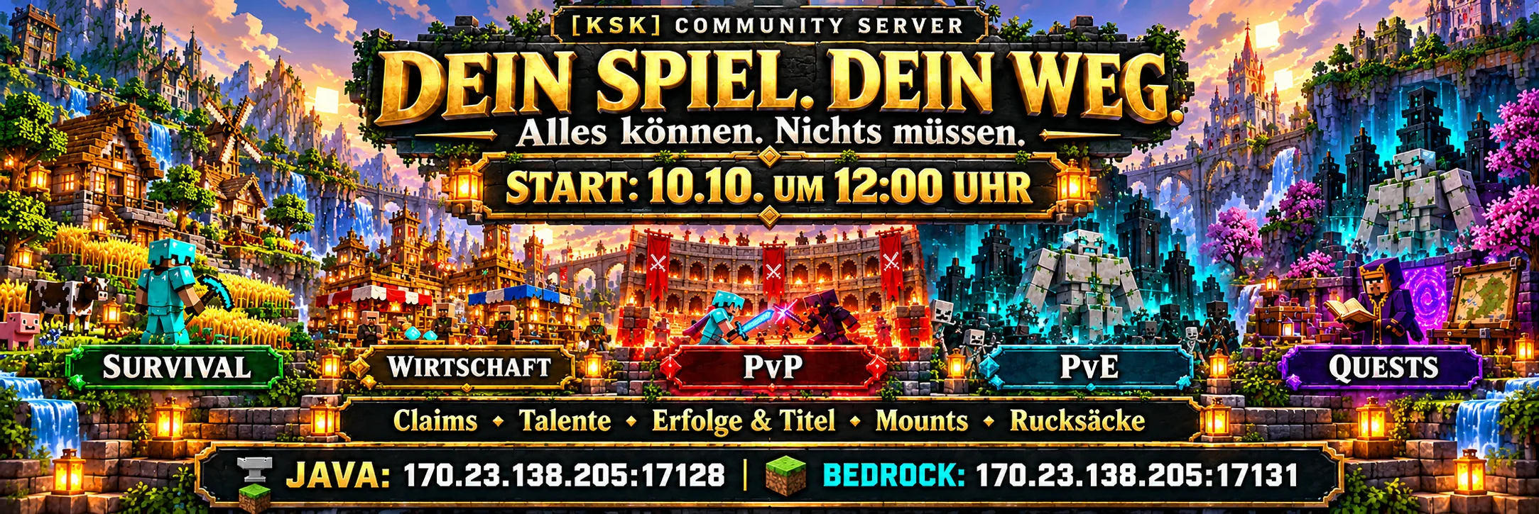 v26.3 | KSK Survival – Quests, Bosse, Economy & Erfolge | Java ...